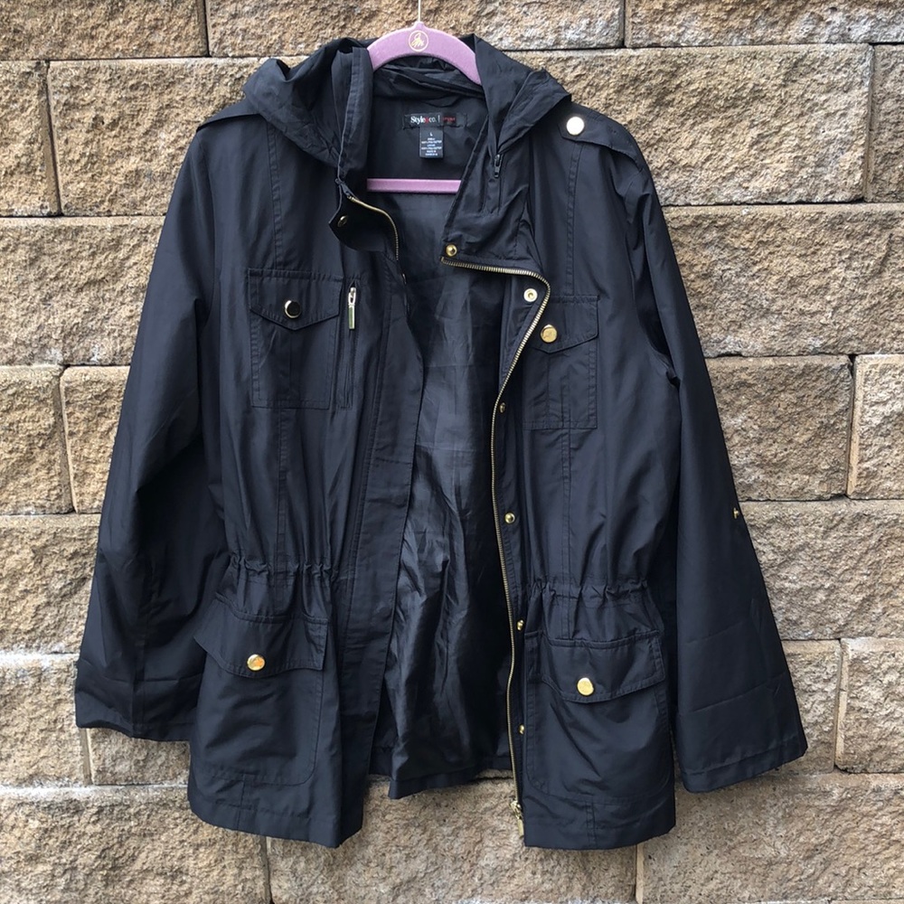 Style and Co Rain Jacket